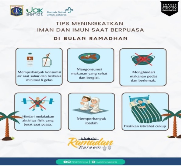Tips Meningkatkan Iman dan Imun Saat Berpuasa di Bulan Ramadhan