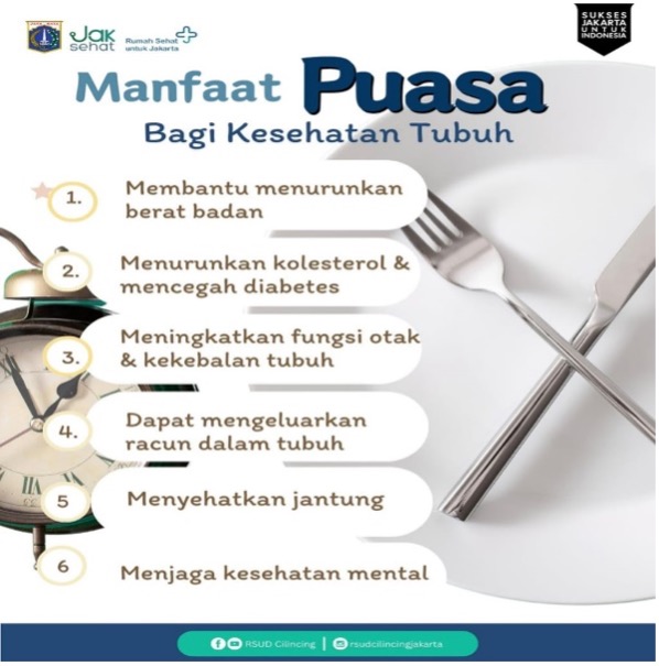 Manfaat Puasa Bagi Kesehatan Tubuh
