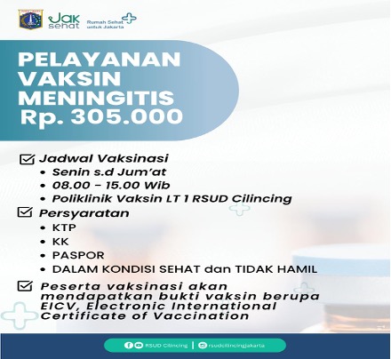Pelayanan Vaksin Meningitis