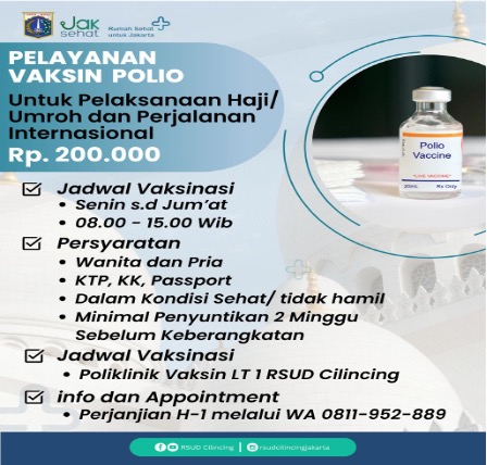Pelayanan Vaksin Polio